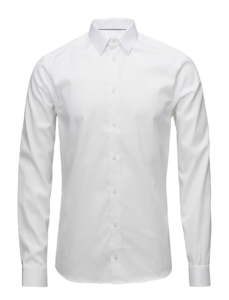 Eton Slim - Signature Twill Dress Skjorte i Hvid