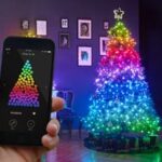 Fjernstyret og Appstyret Juletræsbelysning fra Twinkly Strings 